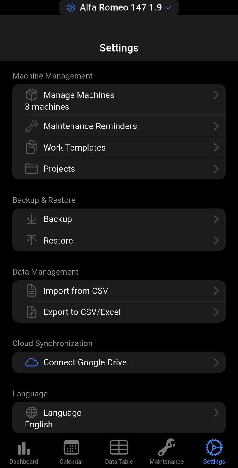 Fuel Operation Tracker Screenshot 7